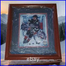 14x16 Framed Wayne Gretzky Hof New York Rangers NHL Signed Limited Edition Photo