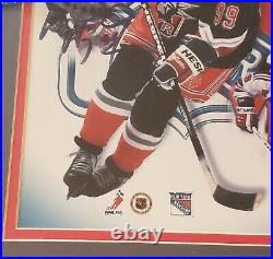 14x16 Framed Wayne Gretzky Hof New York Rangers NHL Signed Limited Edition Photo