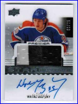 16/17 2016 Ud Premier Wayne Gretzky As-wg Star Patch Auto 09/25 Edmonton Oilers