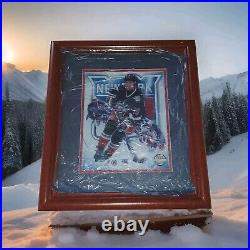 16x14 Framed Wayne Gretzky Hof New York Rangers NHL Signed Limited Edition Photo