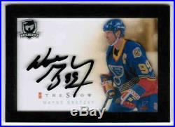 18/19 2018 Ud The Cup Wayne Gretzky Ts-wg The Show Autograph Auto St Louis Blues