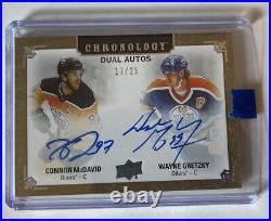 19/20 Chronology Wayne Gretzky Connor McDavid Dual Auto /25