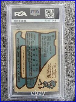 1979-80 O-pee-chee Wayne Gretzky Rc Rookie Signed Autograph Psa/dna 10 Opc #18