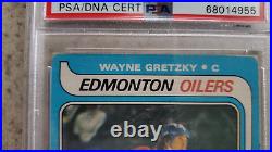 1979-80 OPC O-PEE-CHEE #18 -Wayne Gretzky SIGNED Auto PSA Rookie RC