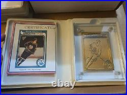 1979 80 Topps Highland Mint Bronze #1349/5000 Wayne Gretzky Rookie Edm Oilers