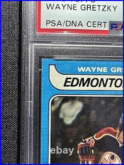 1979-80 Topps Wayne Gretzky Rookie Auto RC #18 PSA AUTHENTIC