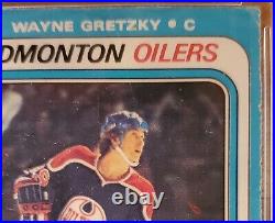 1979 O-pee-chee OPC Wayne Gretzky Autograph Signed RC Rookie PSA DNA INSCRIPTION