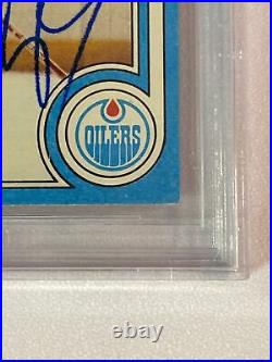 1979 Topps #18 Wayne Gretzky Rookie Signed / Auto. BAS Nice Looking Card