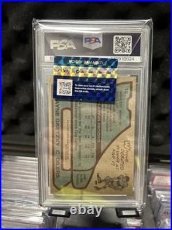 1979 Topps Wayne Gretzky Rookie PSA Authentic auto