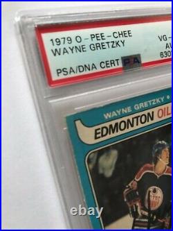 1979 Wayne Gretzky O-Pee-Chee #18 Autographed Rookie Card