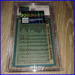 1981-82 TOPPS #52 WAYNE GRETZKY Auto CGC Graded 6 With Autograph 8 JSA