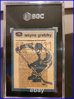 1981 Wayne Gretzky O-pee-chee #125 Sgc Nm+ 7.5 Super Action