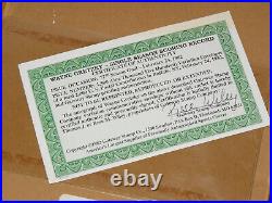 1982 Gateway Stamps Silk Cachet WAYNE GRETZKY Autograph Scoring Record 1 of 100