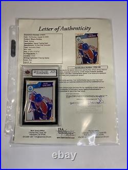 1983-84 Wayne Gretzky O-pee-chee Hockey Card #29 Auto Red Ink Jsa Auth Ksa Slab