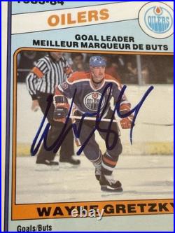 1984 O-PEE-CHEE #357 Wayne Gretzky PSA/DNA Signed AUTO Beautiful! Sharp