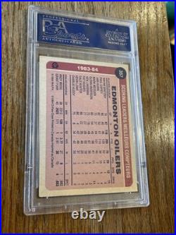 1984 O-PEE-CHEE #357 Wayne Gretzky PSA/DNA Signed AUTO Beautiful! Sharp