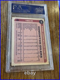 1984 O-PEE-CHEE #357 Wayne Gretzky PSA/DNA Signed AUTO Beautiful! Sharp