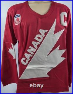 1987 Wayne Gretzky Team Canada Signed CCM Hockey Jersey with two authentications