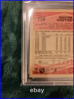 1989 O-pee-chee Wayne Gretzky On Card Auto. Psa/dna 10! Pop 5. Only 2 Higher