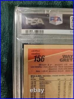 1989 O-pee-chee Wayne Gretzky On Card Auto. Psa/dna 10! Pop 5. Only 2 Higher