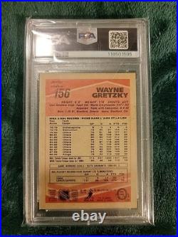 1989 O-pee-chee Wayne Gretzky On Card Auto. Psa/dna 10! Pop 5. Only 2 Higher