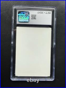 1990-91 Upper Deck Holograms Wayne Gretzky Shooting variation AU Auto 10 CGC