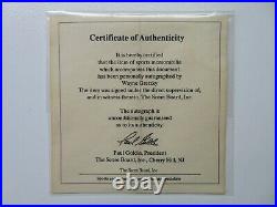 1990 Upper Deck Wayne Gretzky Official Autograph Certificate of authenticity