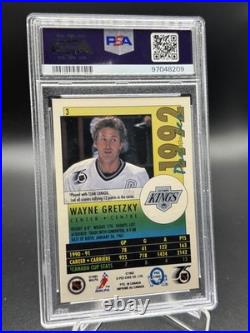 1991-92 O-Pee-Chee Premier Wayne Gretzky Auto #3 PSA Authentic DNA AUTO