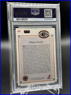 1991-92 Upper Deck Wayne Gretzky Auto #621 PSA Authentic DNA AUTO 10