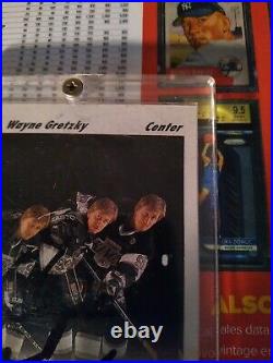1991 Upperdeck Wayne Gretzky Autographed Card #437 very rare, near mint/mint