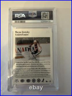 1991 upper deck wayne gretzky McDonald's SIGNED