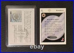 1992-93 Upper Deck Heroes #18 Wayne Gretzky Auto Autograph Diamond Hologram