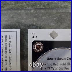 1992-93 Upper Deck Heroes Wayne Gretzky Autograph AUTO # /2800