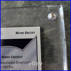 1992-93 Upper Deck Heroes Wayne Gretzky Autograph AUTO # /2800