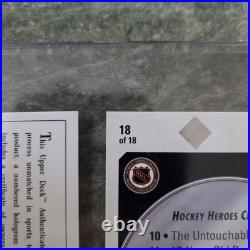 1992-93 Upper Deck Heroes Wayne Gretzky Autograph AUTO # /2800