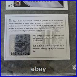 1992-93 Upper Deck Heroes Wayne Gretzky Autograph AUTO # /2800