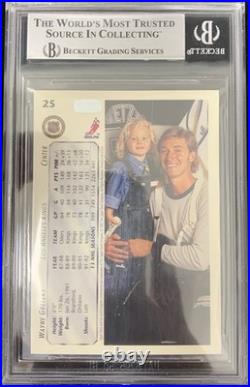 1992-93 Upper Deck Wayne Gretzky Becket Authentic Autograph