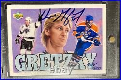 1992-93 Wayne Gretzky Upper Deck Hockey Heroes Authentic Autograph Auto HOF