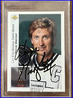1992 Upper Deck Wayne Gretzky Autographed #435