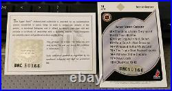 1992 Upper Deck Wayne Gretzky Heroes Signed Card UDA COA #2072/2800
