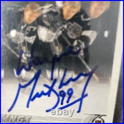 1992 Upper Deck Wayne Gretzky Machine Auto #437 Is It Real Not Authenticated