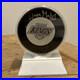 1993 Wayne Gretzky Signed Hockey Puck Los Angeles Kings With Stand