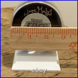 1993 Wayne Gretzky Signed Hockey Puck Los Angeles Kings With Stand