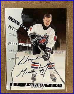 1994 1994-95 Be A Player Wayne Gretzky Signatures Autograph Auto #108 Ssp Rare