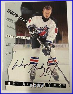 1994 1994-95 Be A Player Wayne Gretzky Signatures Autograph Auto #108 Ssp Rare