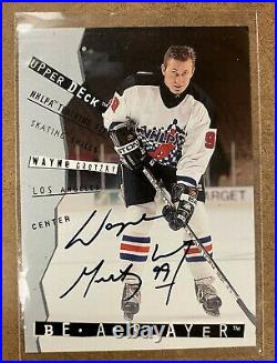 1994 1994-95 Be A Player Wayne Gretzky Signatures Autograph Auto #108 Ssp Rare