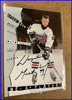 1994 1994-95 Be A Player Wayne Gretzky Signatures Autograph Auto #108 Ssp Rare