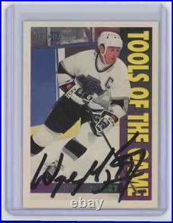 1994-95 Topps Premier #280 Wayne Gretzky Los Angeles Kings Signed Autographed