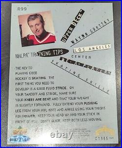 1994-95 Wayne Gretzky Be a Player auto Card UpperDeck jumbo 294/300