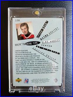 1994 Be A Player BAP Wayne Gretzky Autograph AUTO #108